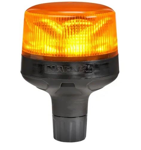 BEACON & STROBE (AMBER) 9-33V LED POLE MOUNT - 85256A-1