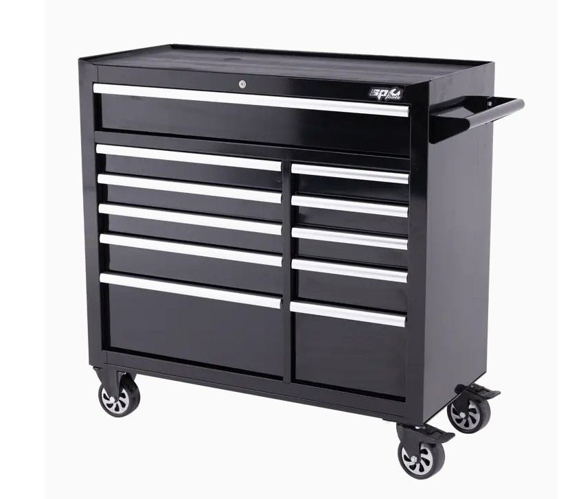 ROLLER CABINET - CUSTOM SERIES 11 DRAWER BLACK - SP40106