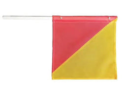OVERSIZE FLAG ON POLE - 450 X 445MM - HEAVY DUTY - AOSFP
