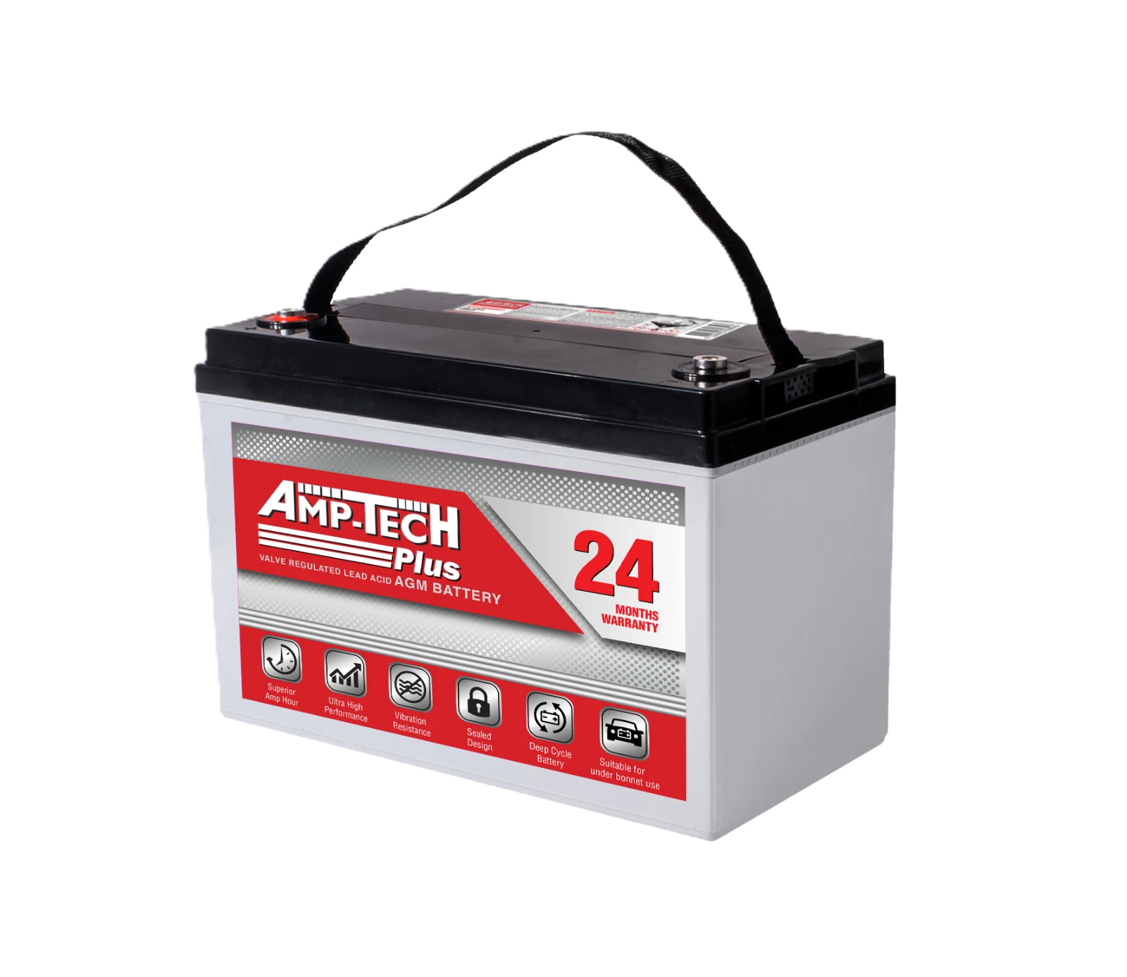 AMP-TECH PLUS AGM DUAL PURPOSE - AT121000DSP