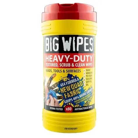 BIG WIPES HEAVY DUTY WIPES 80 PACK - G2420