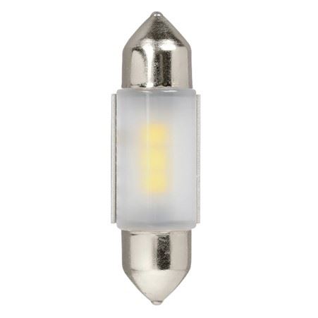 GLOBE LED COOL WHITE 12/24V  8.5 X 36MM 2PK - 18252BL