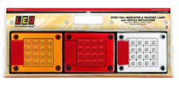 STOP/TAIL/INDICAT/REV/REFLECT MEDIUM JUMBO BLISTR - LED460ARWM