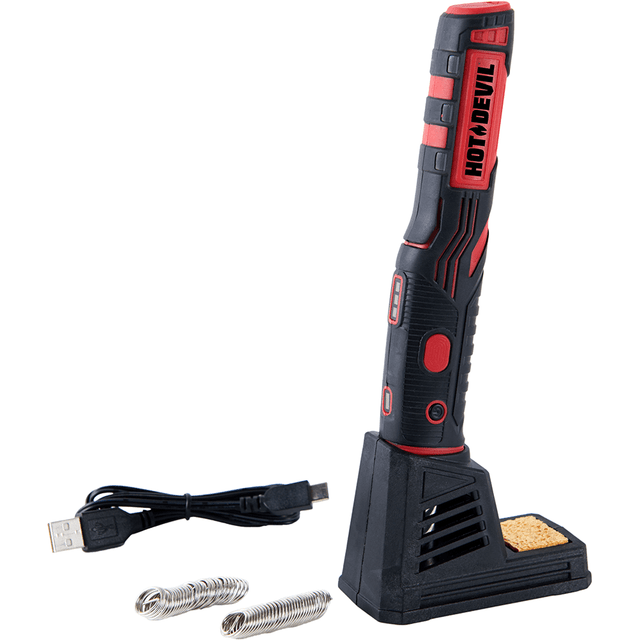 HOT DEVIL RECHARGABLE SOLDERING IRON - HDRSI