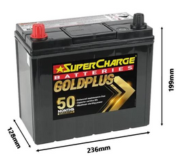 GOLD PLUS JAPANESE 12V 490CCA - MF55B24RS