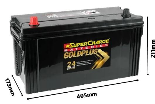 GOLD PLUS COMMERCIAL 12V 815CCA - MFN100
