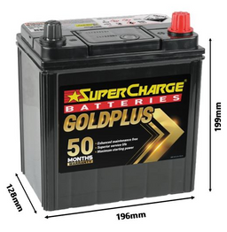 BATTERY GOLD + 390CCA + RIGHT SAE TERMIN - MF40B20ZAL