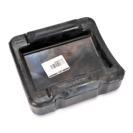 RUBBER CUSHION KIT JOST TURNTABLE - 1259+2105/25EM