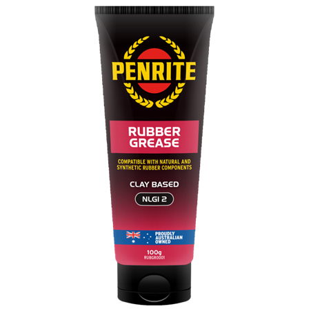 RUBBER GREASE RED 100G CLAY BASED - PEN-RUBGR0001