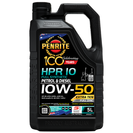 PENRITE HPR 10 10W-50 FULL SYNTHETIC ENGINE OIL 5L - PEN-HPR10005