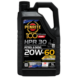 PENRITE HPR 30 20W-60 MINERAL ENGINE OIL 5L - PEN-HPR30005