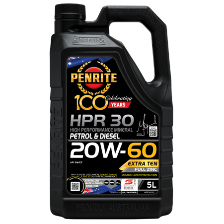 PENRITE HPR 30 20W-60 MINERAL ENGINE OIL 5L - PEN-HPR30005