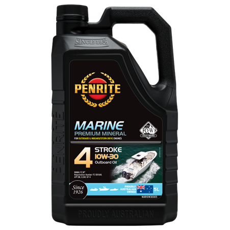 MARINE 4 STROKE 10W-30 PETROL OUTBOARD OIL 5L - PEN-MAR10W30005
