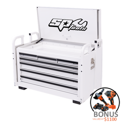 TOOLKIT 250PC METRIC/SAE - WHITE 7 DRAWER - SP50118WX