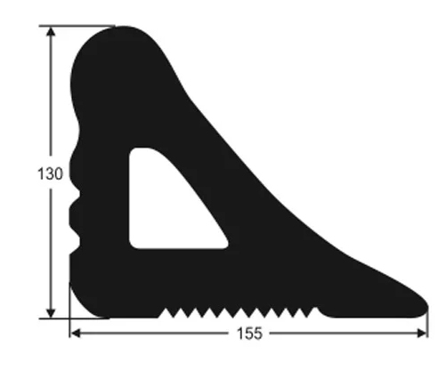 MEDIUM WHEEL CHOCK 150MM - WCMED