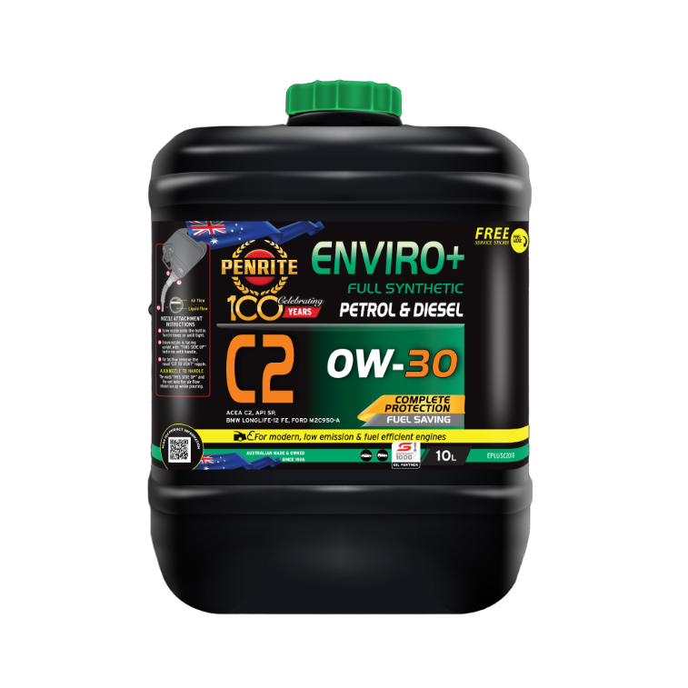 ENVIRO+ C2 0W30 FULL SYNTH ENGINE OIL 10L - PEN-EPLUSC2010