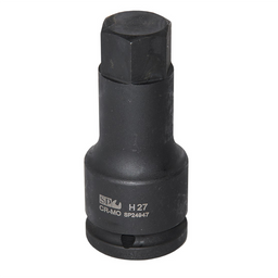 SOCKET IMPACT 3/4"DR INHEX METRIC 27MM SP TOOLS - SP24947