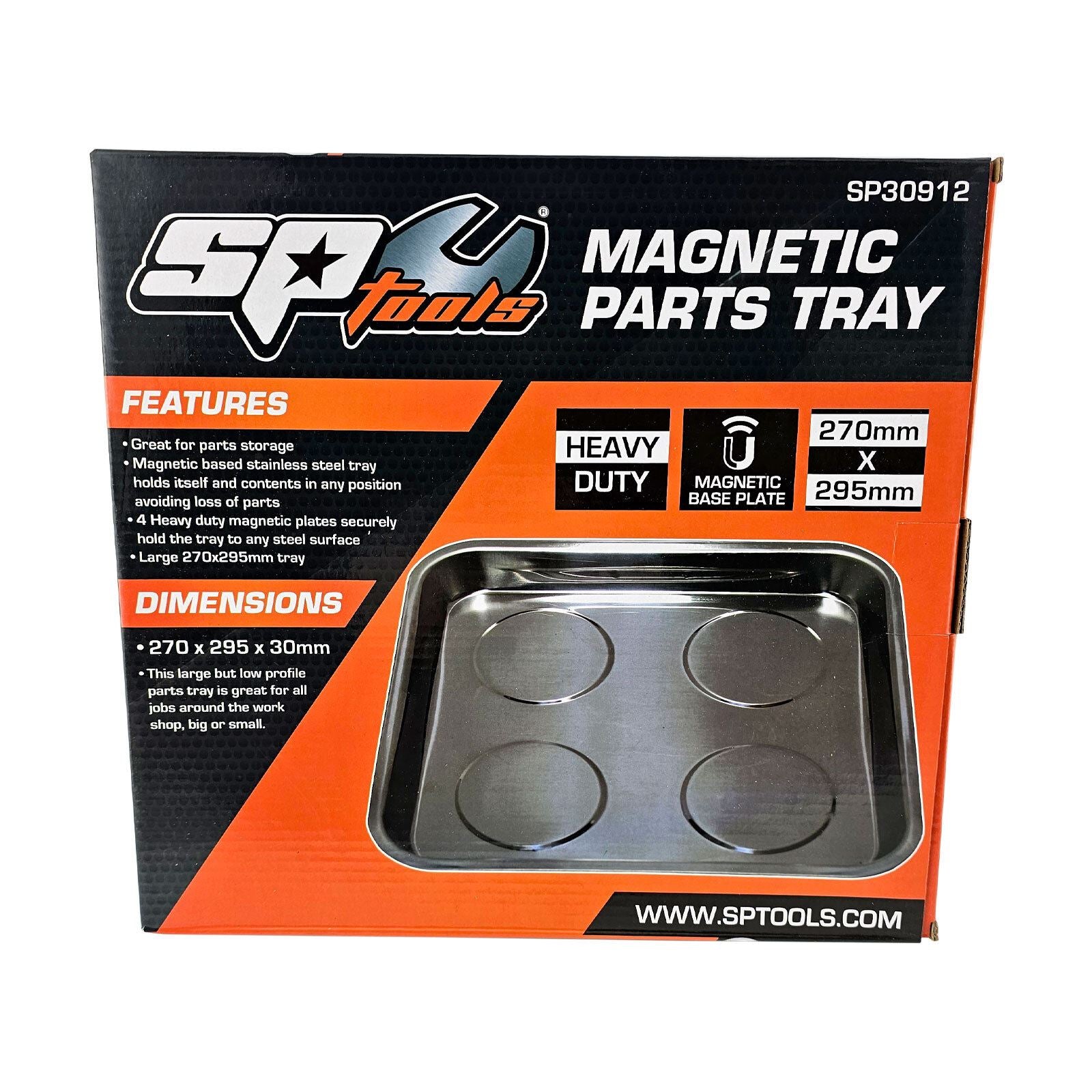 WORKSHOP - PARTS TRAY MAGNETIC 10.5" X 11.5"X1-1/8 - SP30912
