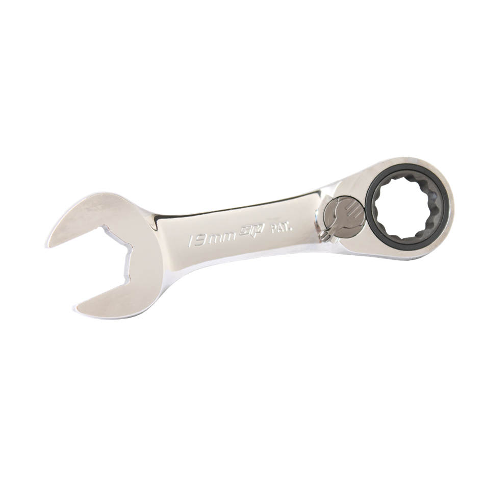 SPANNER ROE STUBBY REVERSIBLE GEARDRIVE METRIC 14M - SP17214