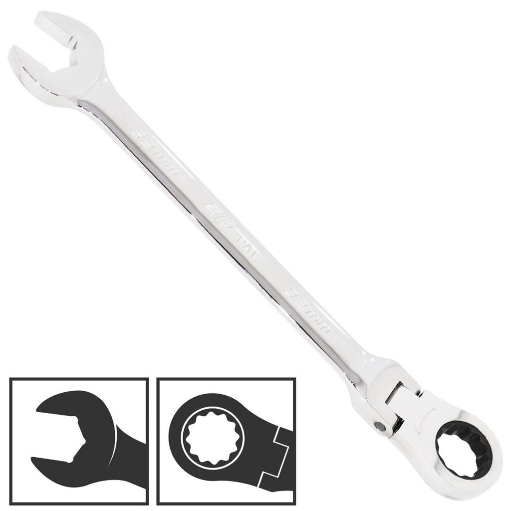 SPANNER ROE FLEXHEAD GEARDRIVE METRIC 10MM - SP17410