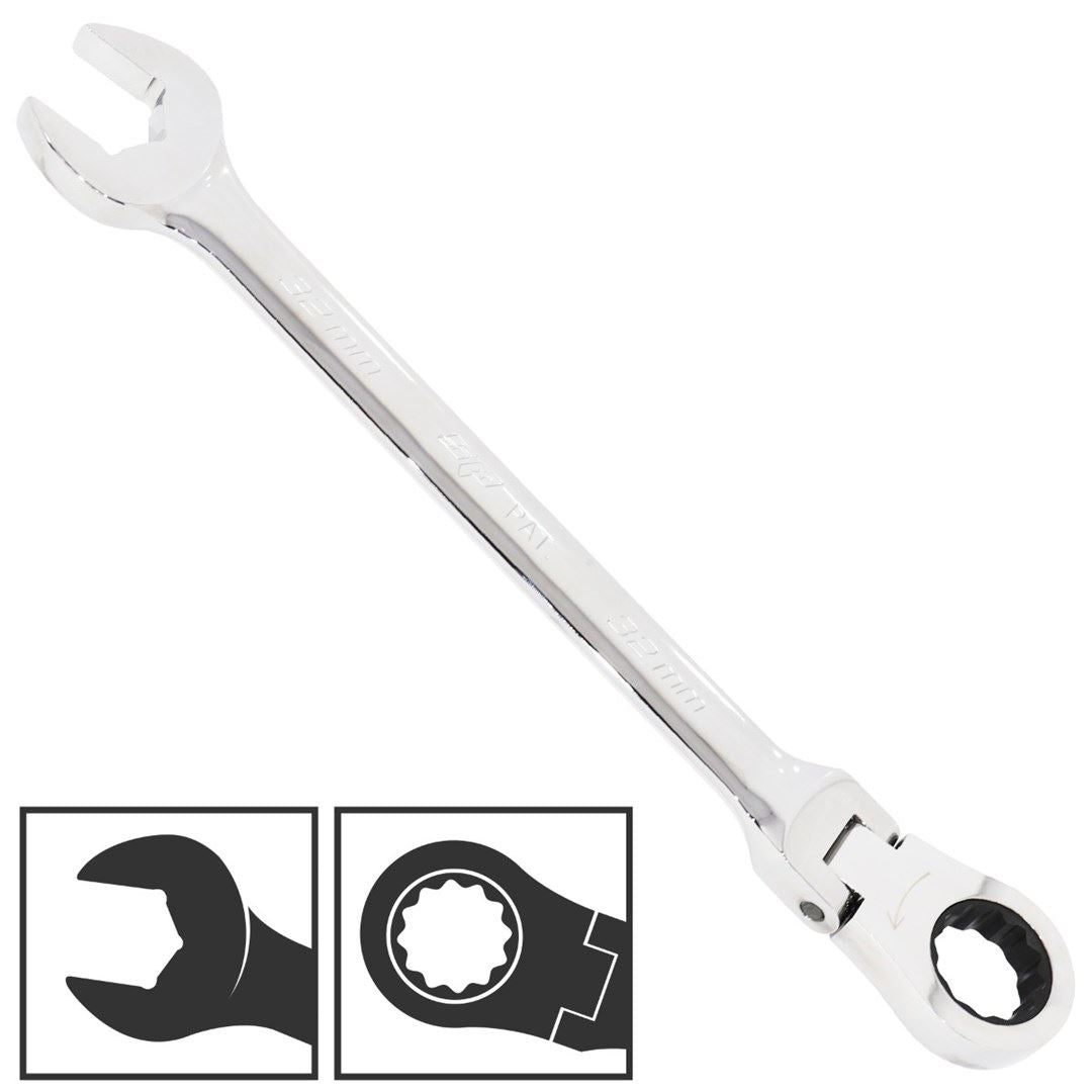 SPANNER ROE FLEXHEAD GEARDRIVE METRIC 10MM - SP17410
