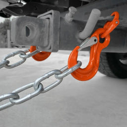 TRAILER SAFETY CHAIN HOOK SET 10MM - 103510