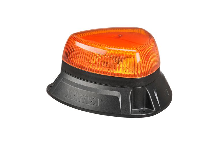 10-33V LED STROBE FLANGE (AMBER) 68MM HIGH - 85600A