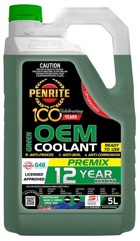 GREEN OEM COOLANT PREMIX - PEN-COOLGREENPMX005