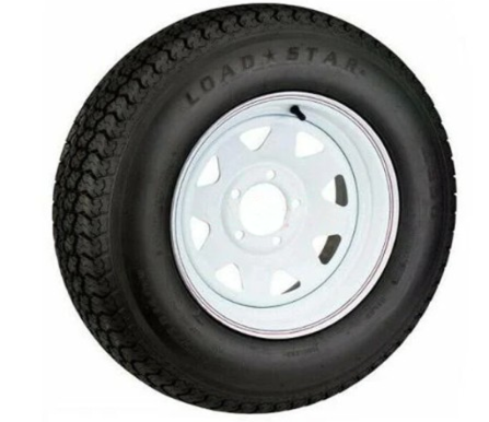 WHEEL 14" FORD WHITE WITH 185 TYRE - JGRTY-14-FW