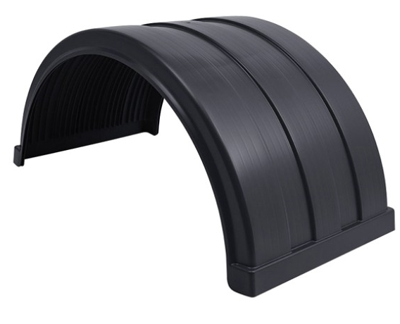 MUDGUARD BLACK TRAILER 620MM - MGP620B
