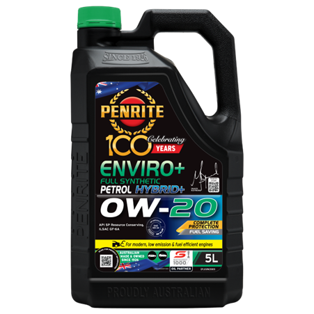 ENGINE OIL ENVIRO+ 0W-20 FULL SYNTHETIC 5L - PEN-EPLUS0W20005