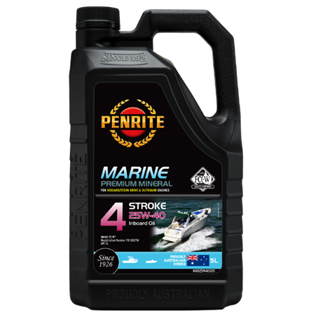 MARINE 4 STROKE 25W-40 INBOARD / OUTBOARD / SD 5L - PEN-MAR25W40005