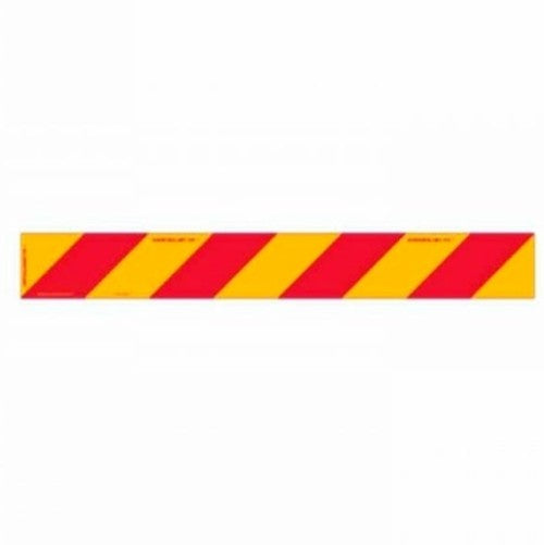 METAL REAR MARKER PLATE 800 X 100MM LEFT - RMP8010L