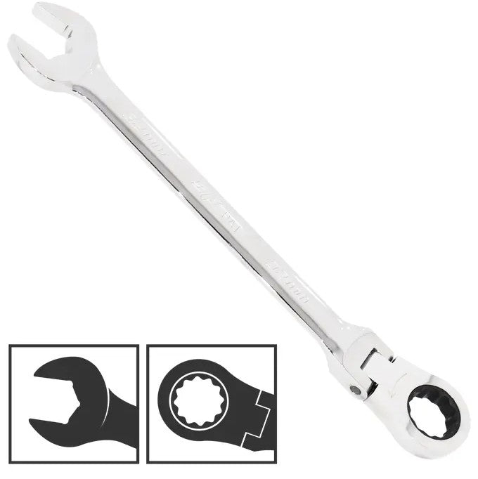 SPANNER ROE FLEXHEAD GEARDRIVE METRIC 15MM - SP17415