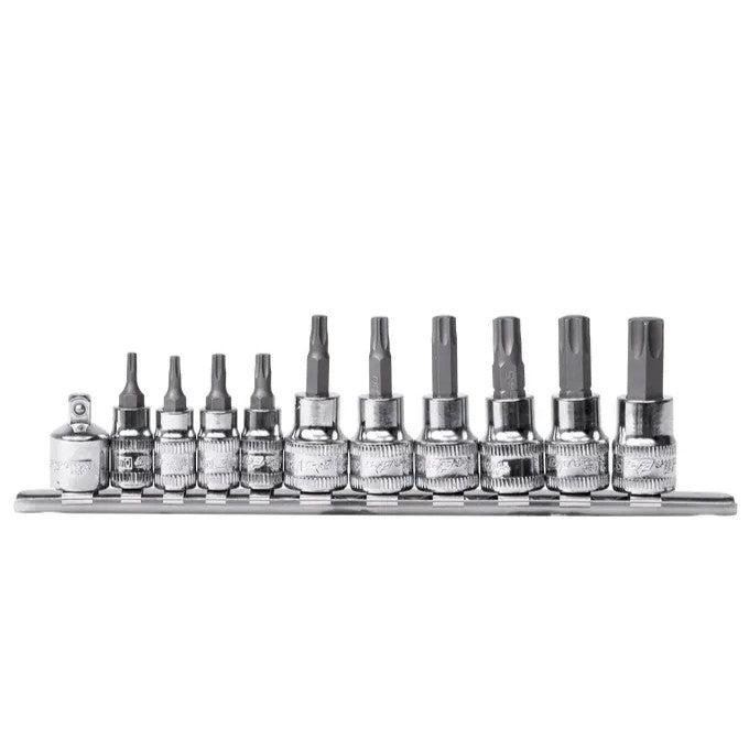 SOCKET RAIL 1/4 & 3/8DR TORX 11PC - SP20440