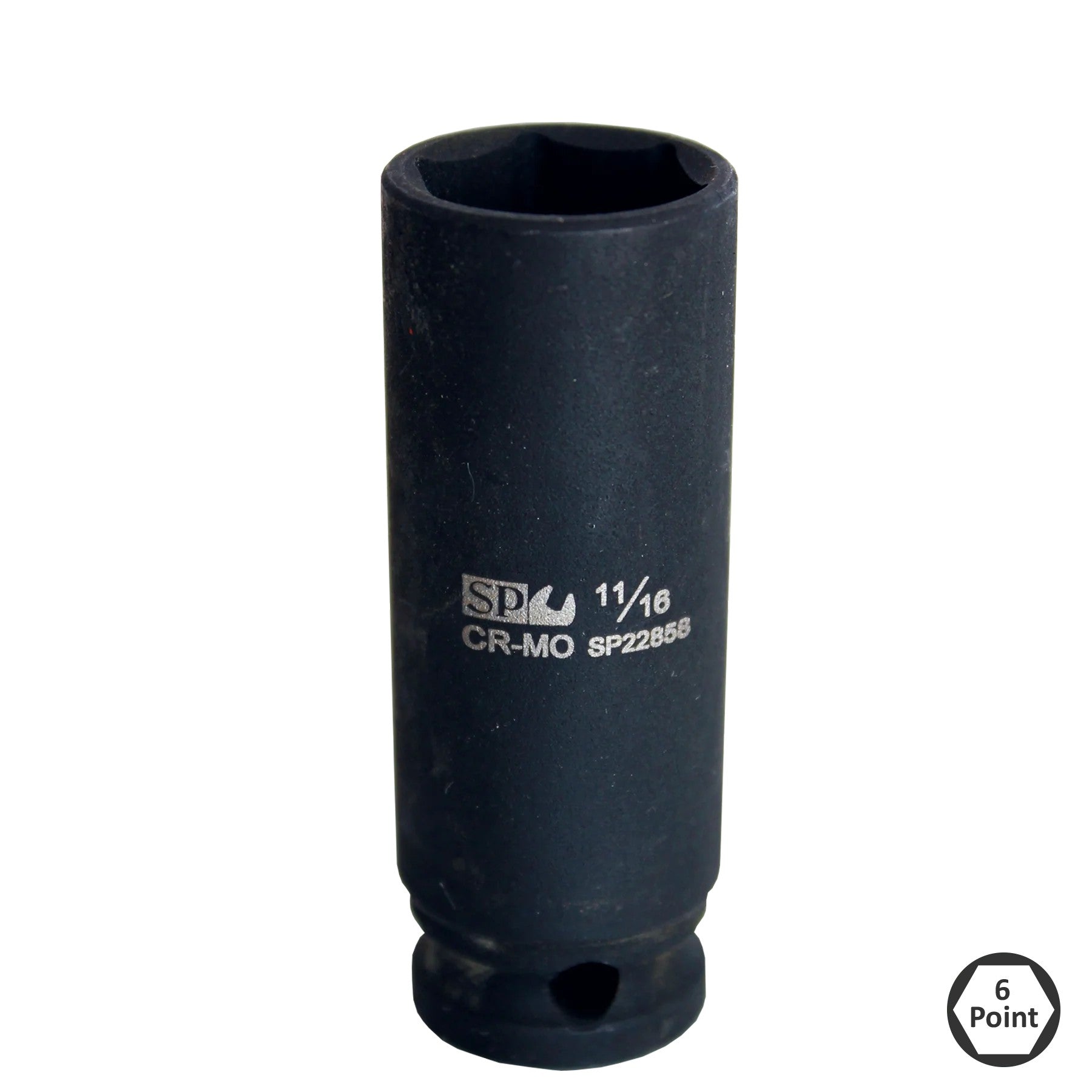 SOCKET IMPACT 3/8"DR 6PT DEEP SAE 1/4" SP TOOLS - SP22851