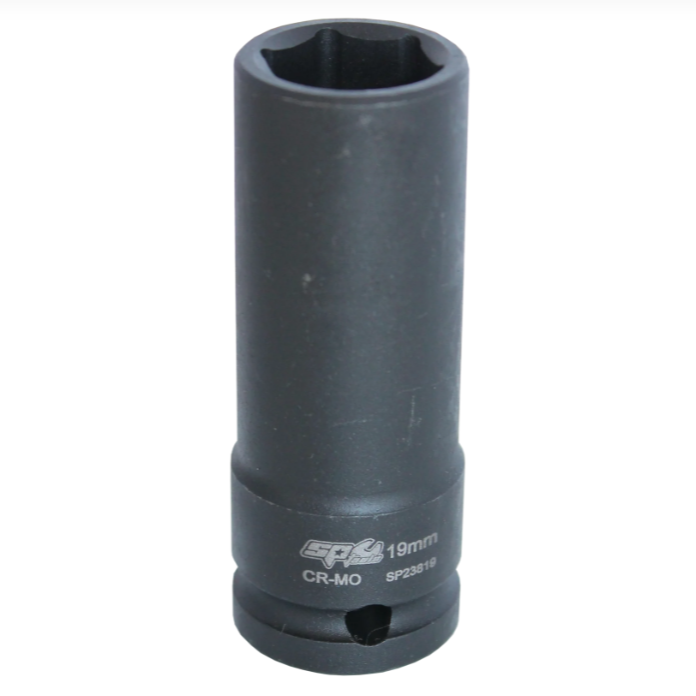 SOCKET IMPACT 1/2" DR 6PT DEEP METRIC 10MM - SP23810