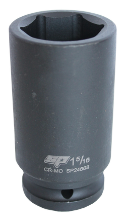 SOCKET IMPACT 3/4" DR 6PT SAE DEEP 11/16" - SP24895