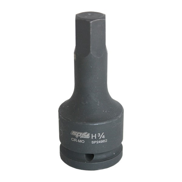 SOCKET IMPACT 3/4"DR INHEX SAE 1" SP TOOLS - SP24965