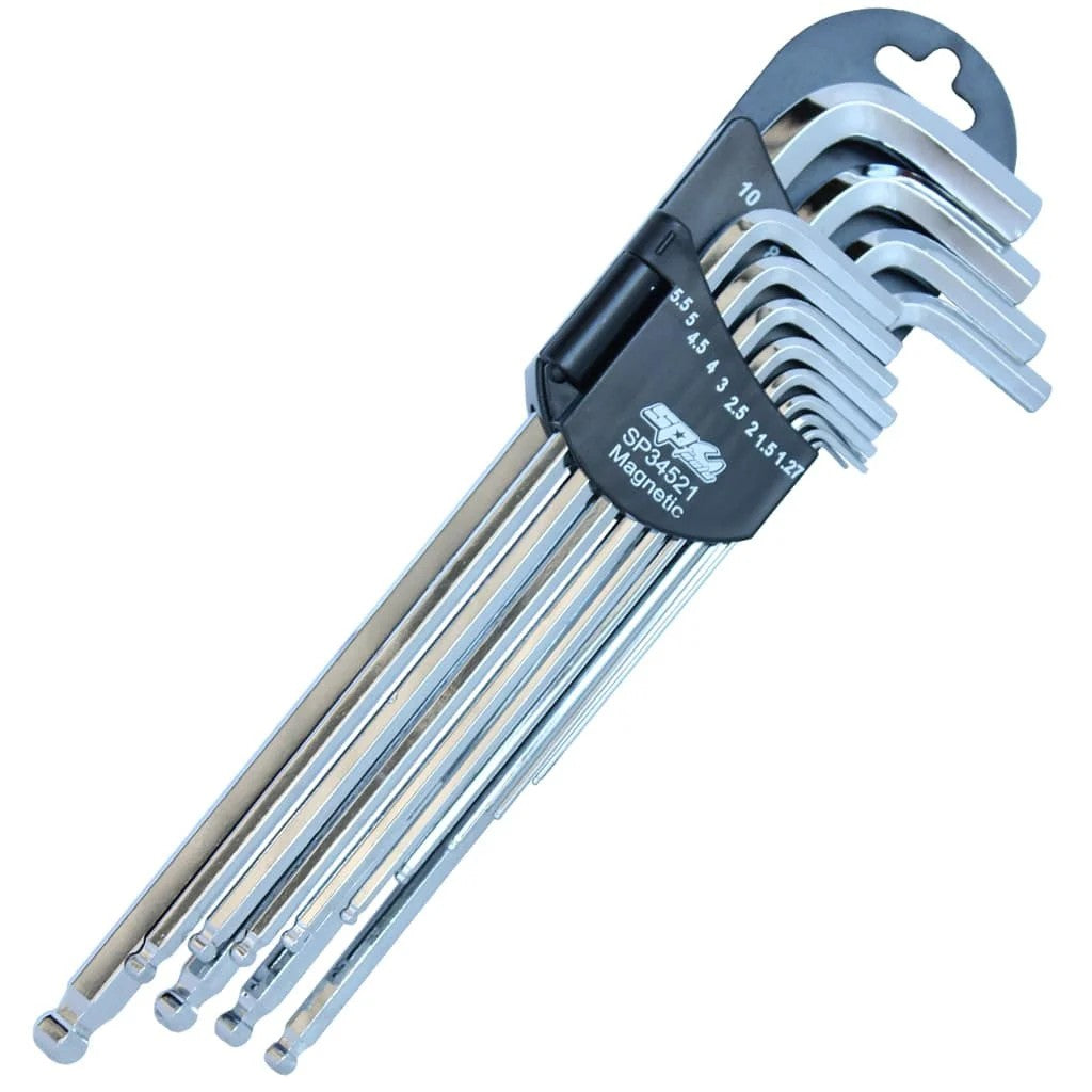 KEY SET - METRIC HEX MAGNETIC BALL DRIVE 13PC - SP34521