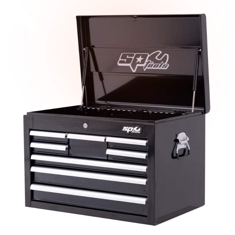 TOOLBOX BLACK CUSTOM 8 DRAW - SP40103/SD