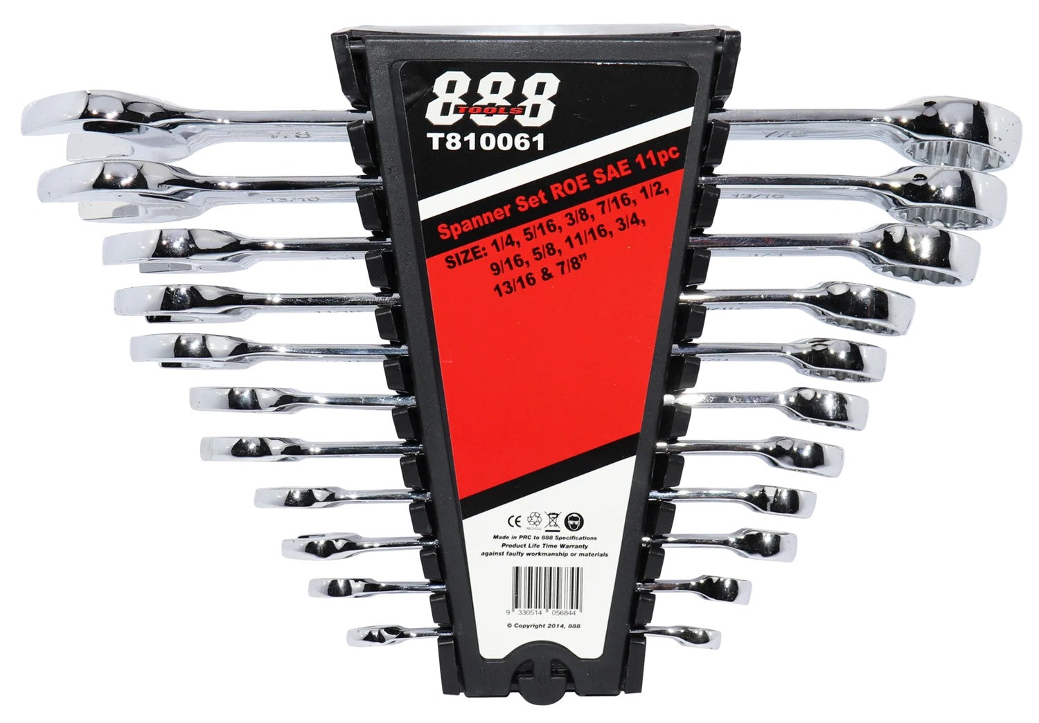 SPANNER SET - ROE SAE 11PC - T810061