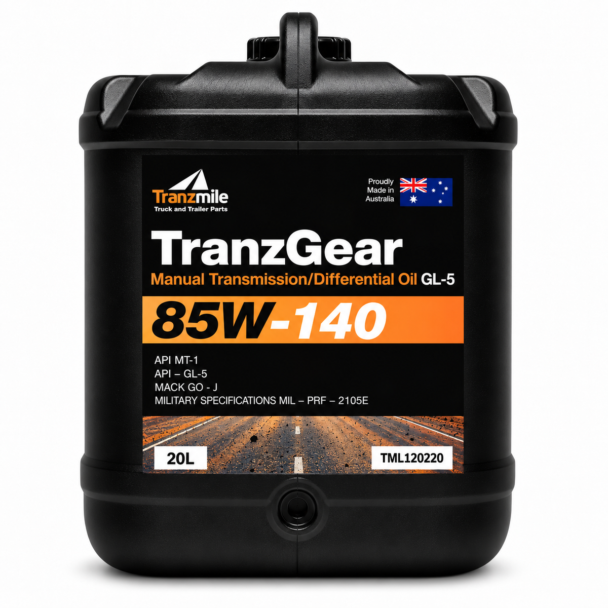 TRANZGEAR 85W140 GL5 GEAR OIL 20L - TML120220