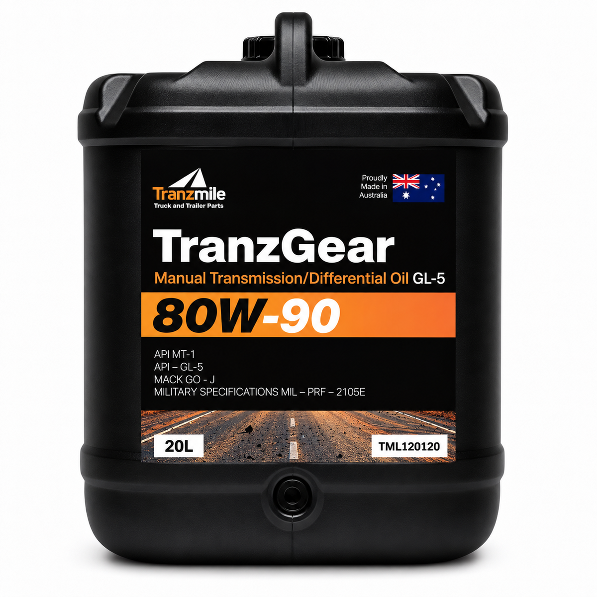 TRANZGEAR 80W90 GL5 GEAR OIL 20L - TML120120